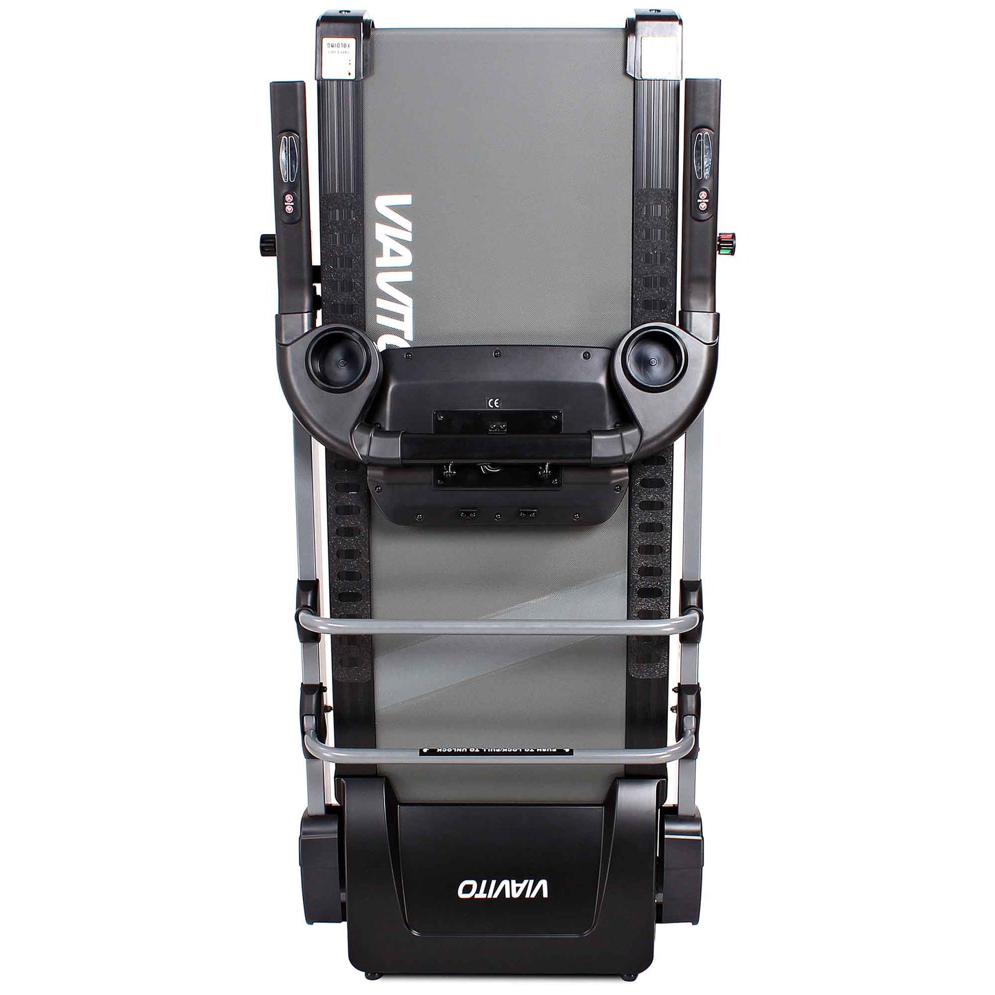 |Viavito LunaRun Treadmill - Folded - Front|