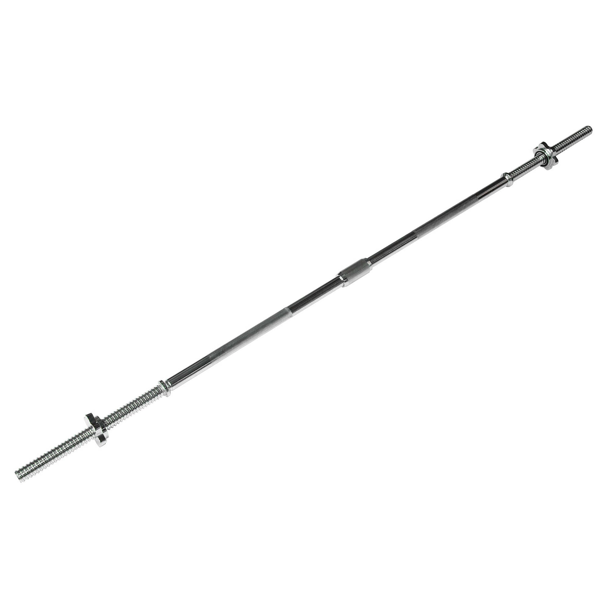 |Viavito 50kg Black Cast Iron Barbell and Dumbbell Set - Bar|