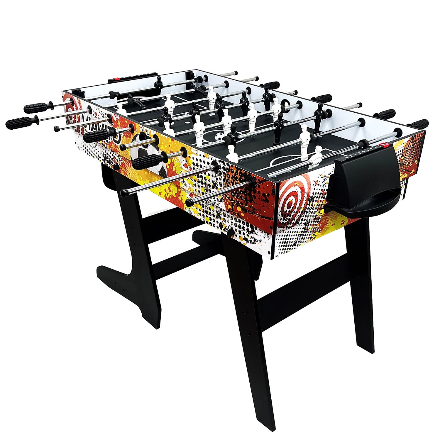 |Viavito8in1MultiGameTableOrangeFootball|