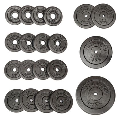 |1 x 15kg|1 x 20kg|2 x 10kg|2 x 15kg|2 x 20kg|4 x 0.5kg|4 x 1.25kg|4 x 2.5kg|4 x 5kg|