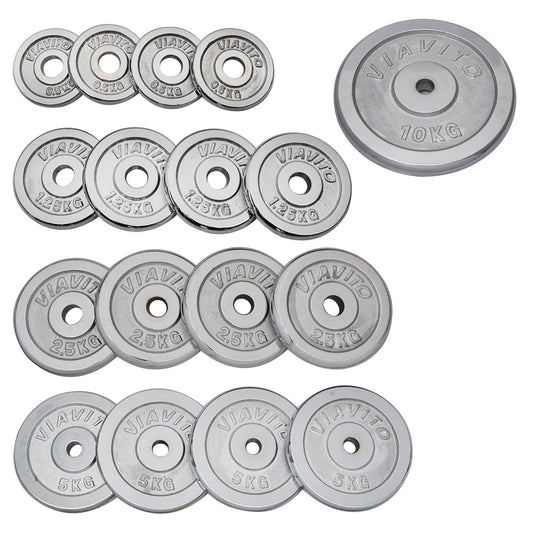 |2 x 10kg|4 x 0.5kg|4 x 1.25kg|4 x 2.5kg|4 x 5kg|