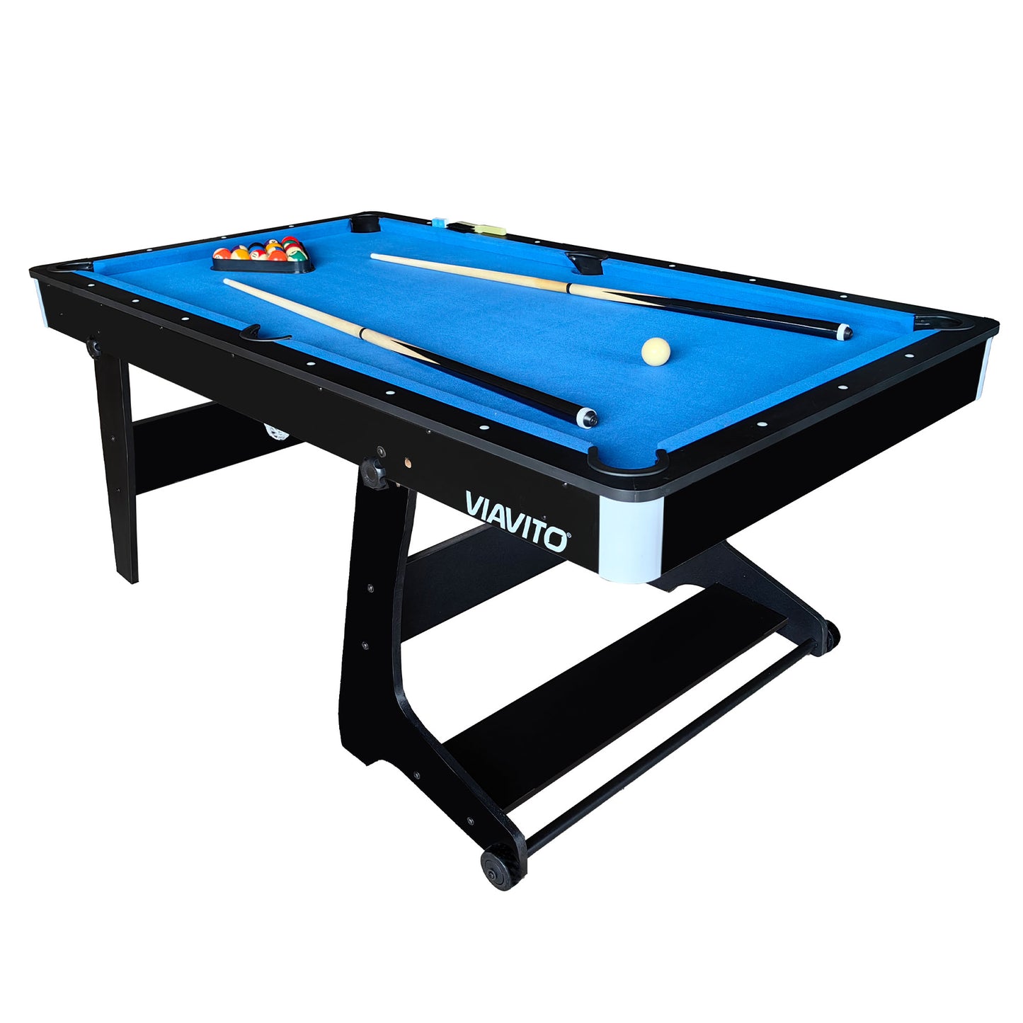 |ViavitoPT100XFoldingPoolTableBlue2|