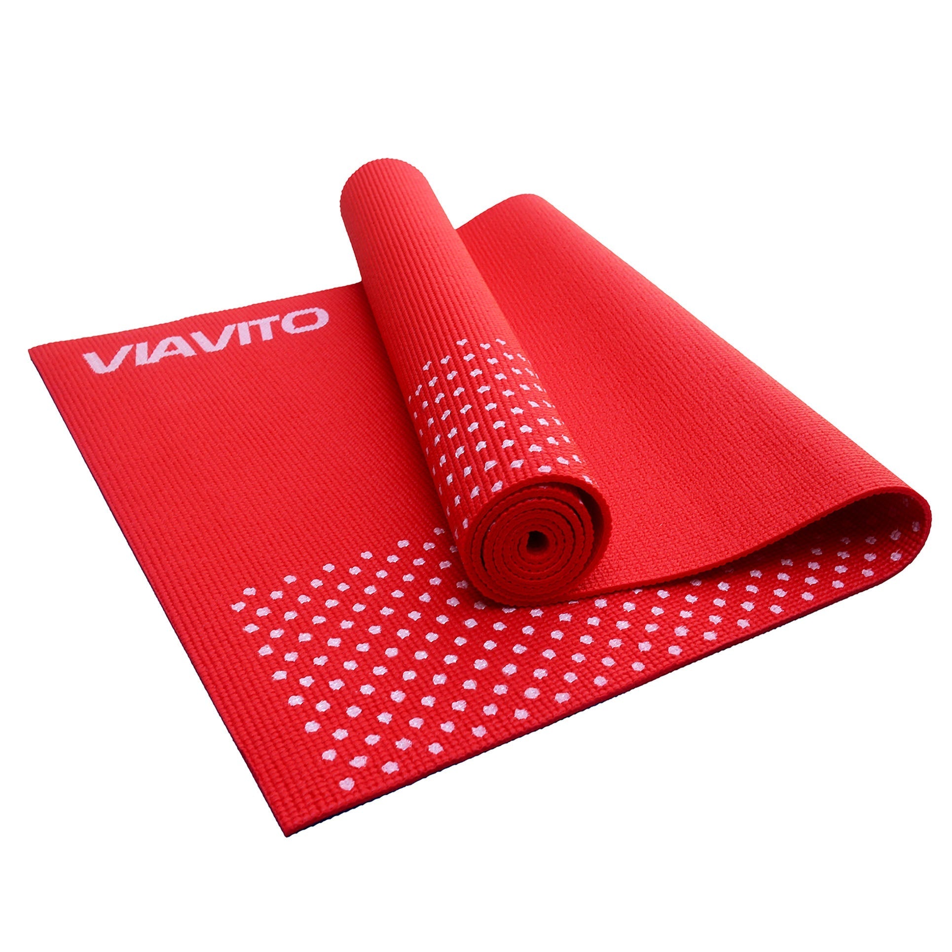 Buy ALLFIT 4MM YOGA MAT RED AND PURPLE COLOR WITH CARRY STRAP Online In  India At Discounted Prices