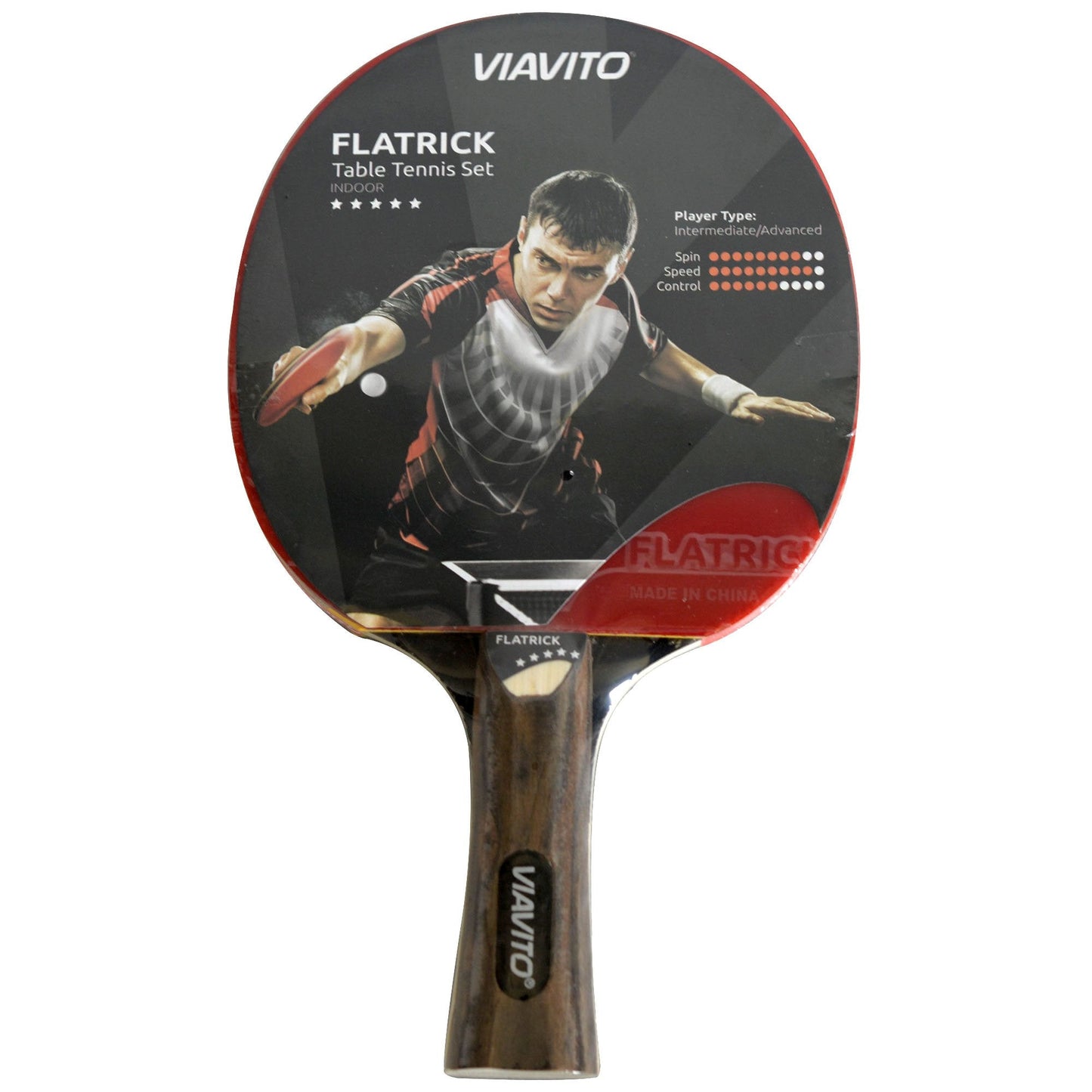 |Viavito FlaTrick Table Tennis Bat|