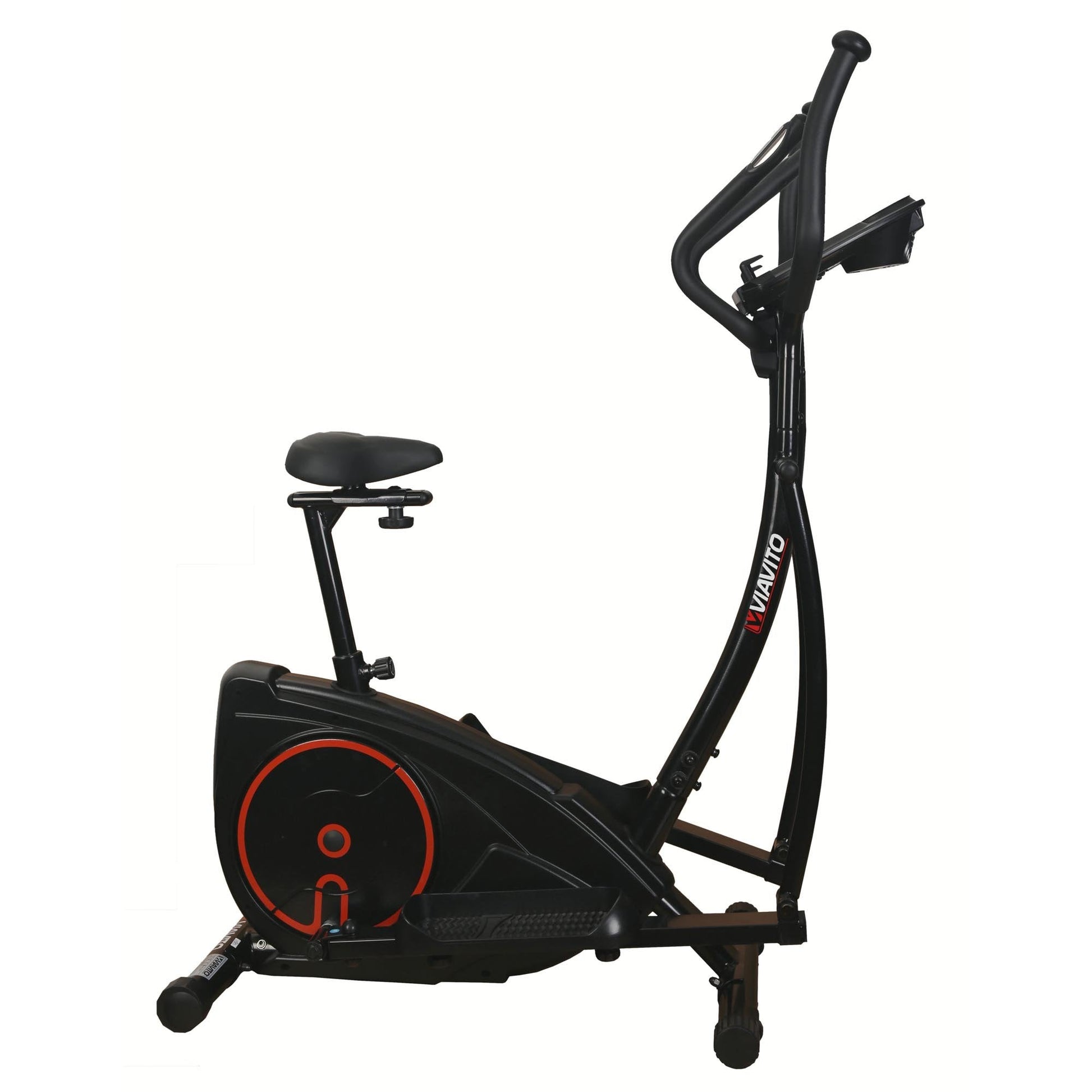|Viavito Setry 2 in 1 Elliptical Trainer &amp; Exercise Bike - Side|