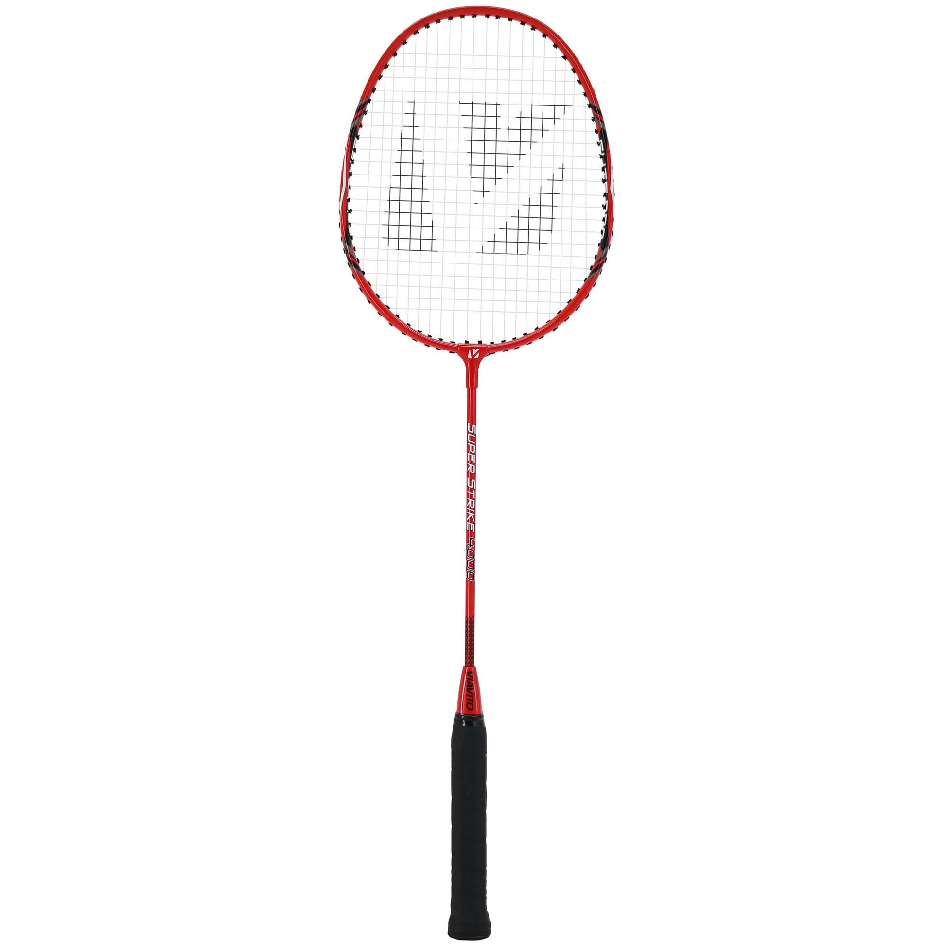 |Viavito Super Strike 4 Player Badminton Set Package Rackets - Back|