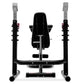 |Viavito TX1000 GT 2 Piece Olympic Barbell Weight Bench - Back Narrow|